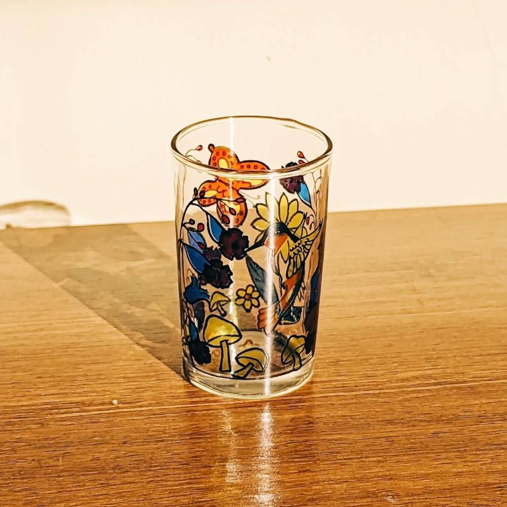 Vintage MCM 1970s Juice Glass